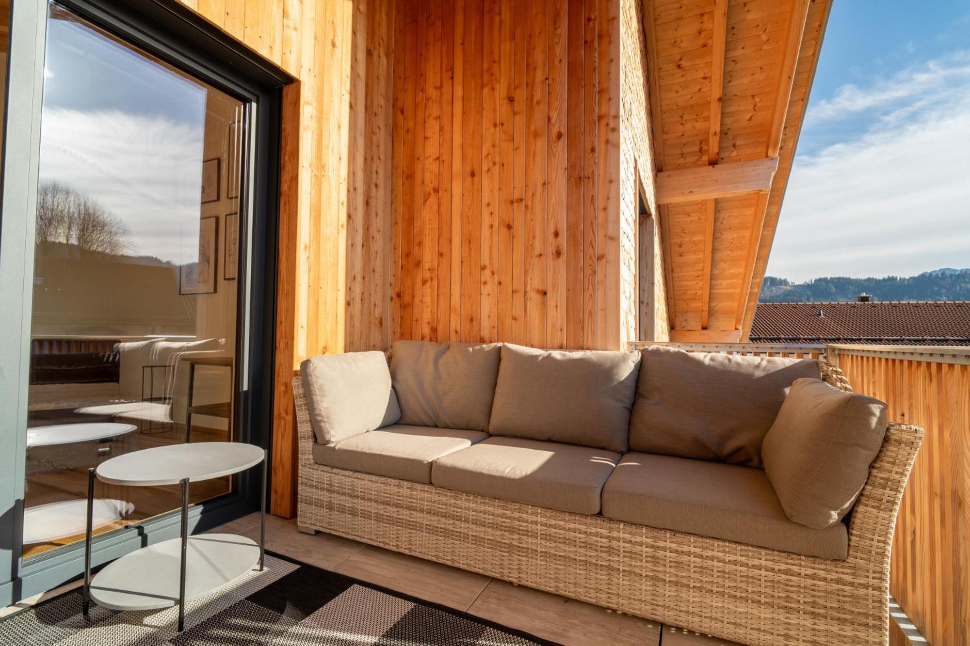 Apartamento Neu! Auszeit In Der Bergen Wertach Exterior foto